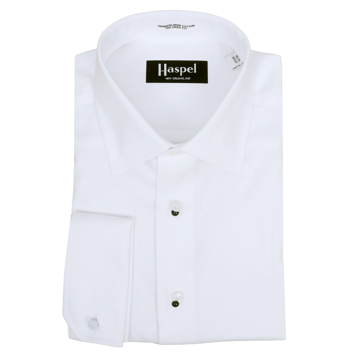 Broadway Textured Tuxedo Shirt - Tailored Fit