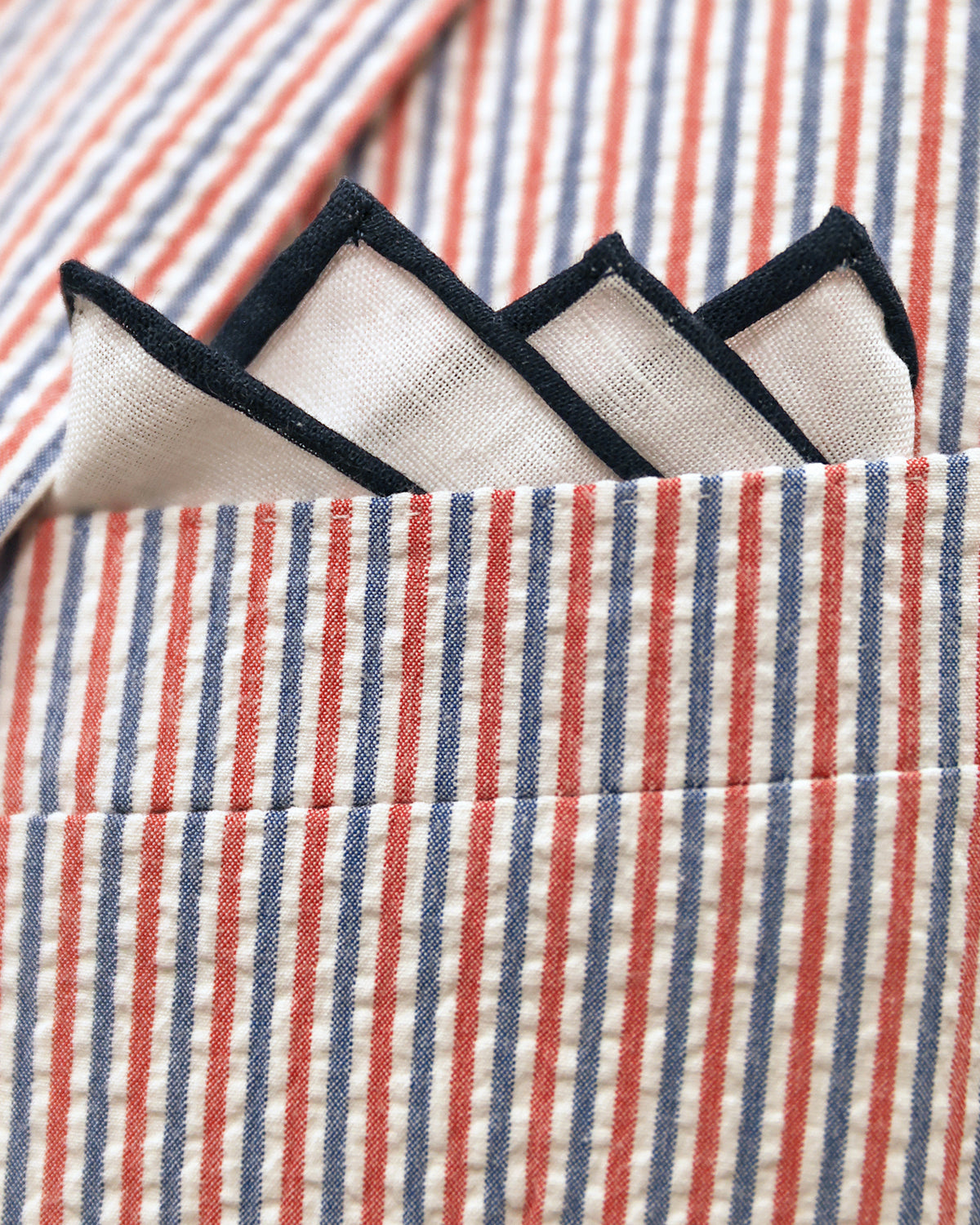 LIMITED EDITION Americana Red, White & Blue Seersucker Suit