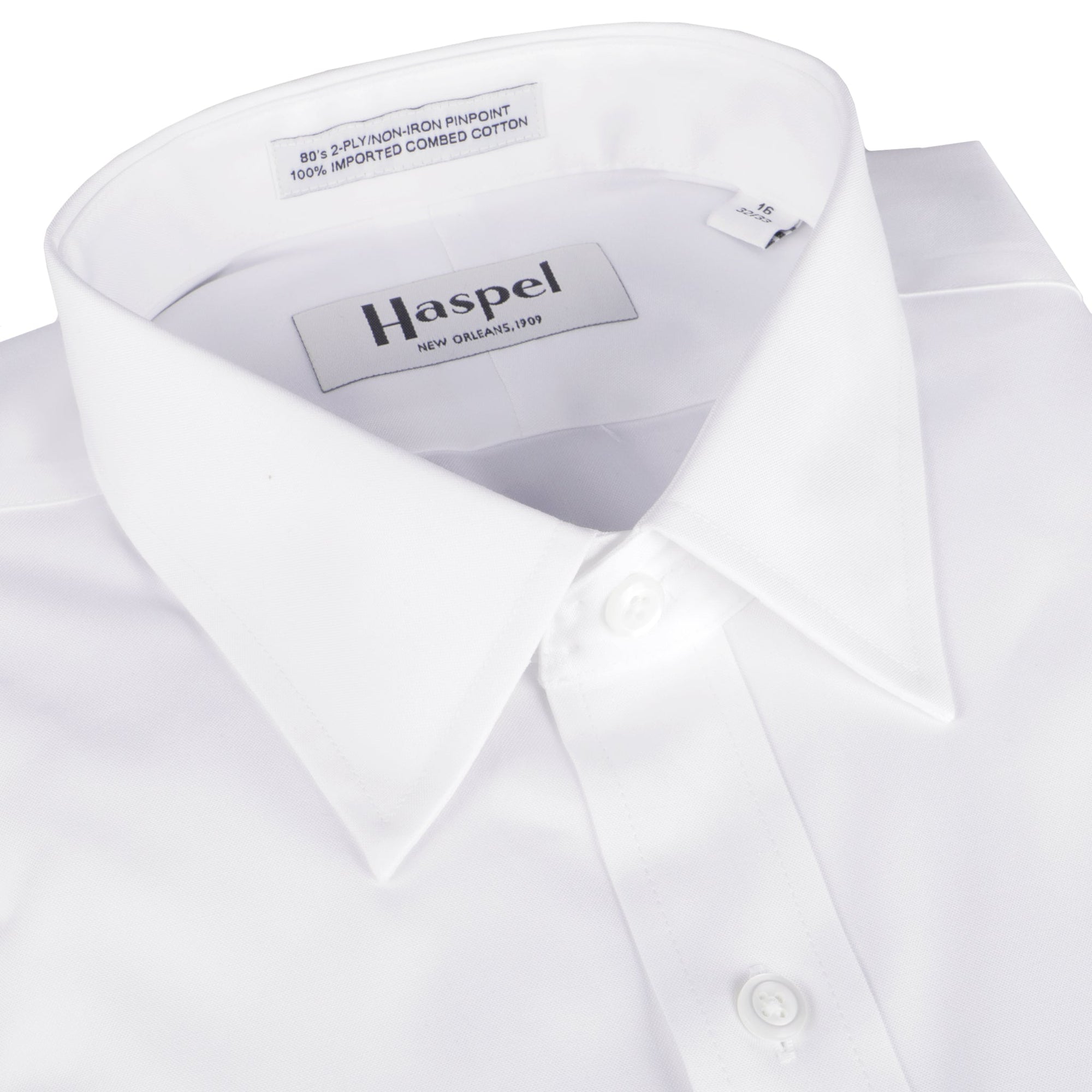 No hassle, only Haspel means no wasting time on multiple websites to complete your look. You can find all the classic men's dress shirts here that were carefully chosen to pair up with our unique, lightweight men's suits.