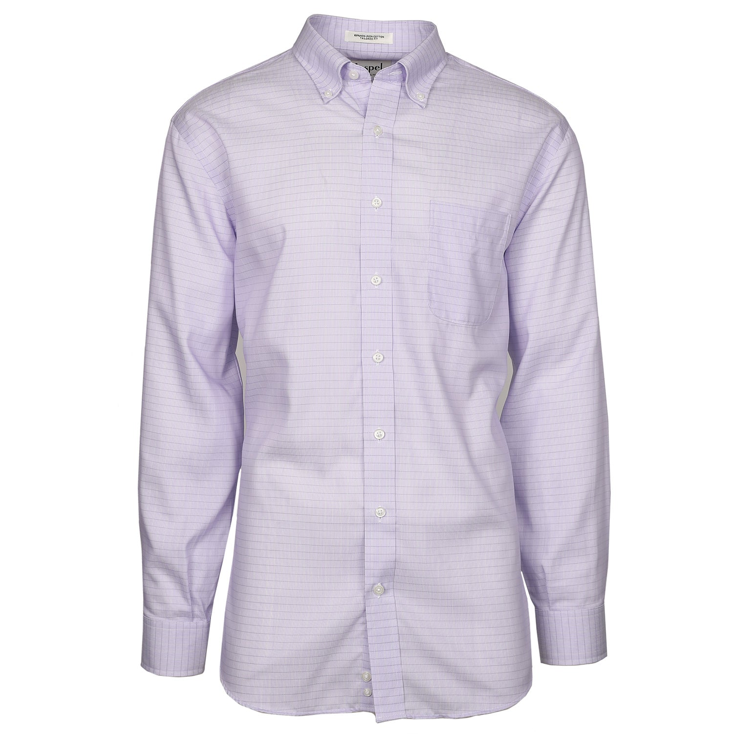 mens lavender dress shirt Karako Men Slim / 15.5" Neck 34/35" Sleeve Add a timeless piece to your closet with this long Hisdern Men's Lavender Oxford Shirts
