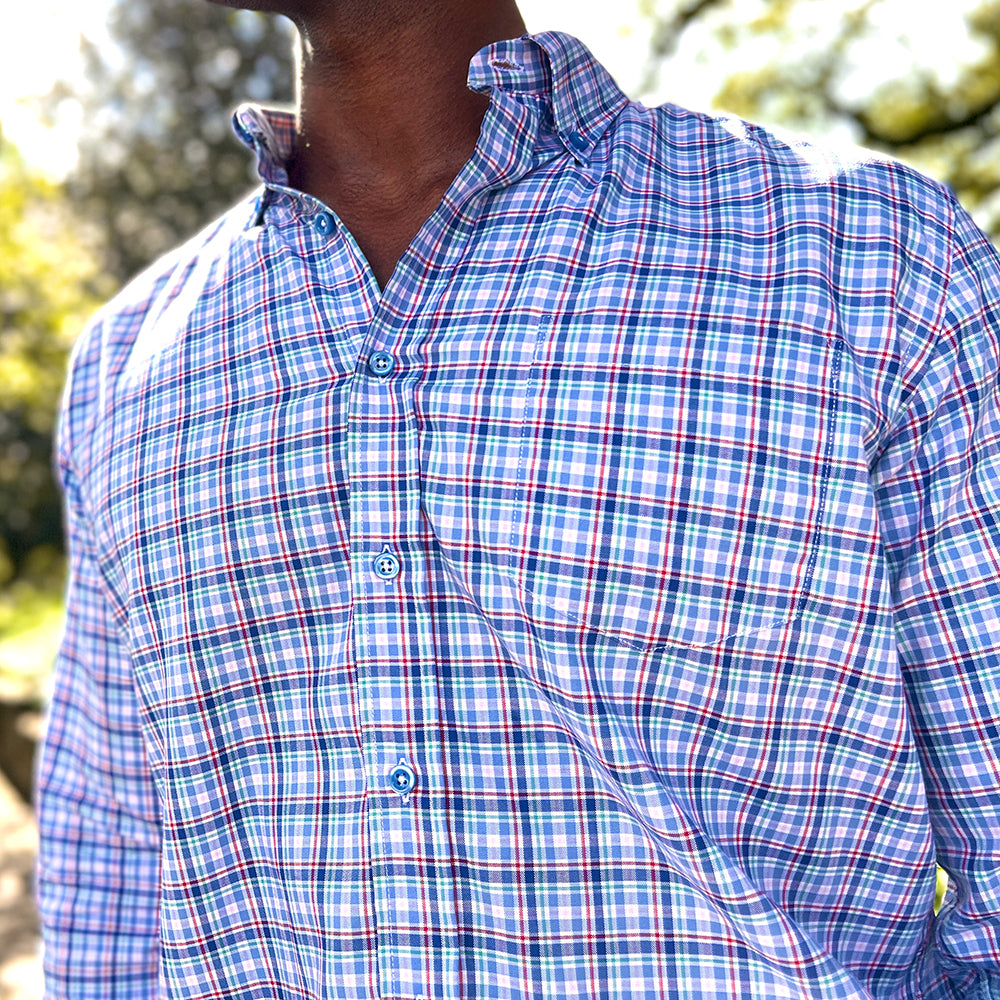 *** FINAL SALE *** Franklin Royal Blue Plaid