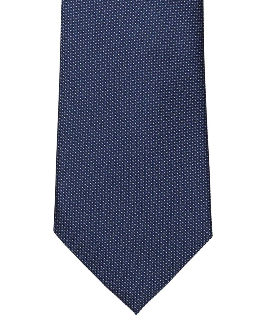 Navy Blue Maccelfield Tie