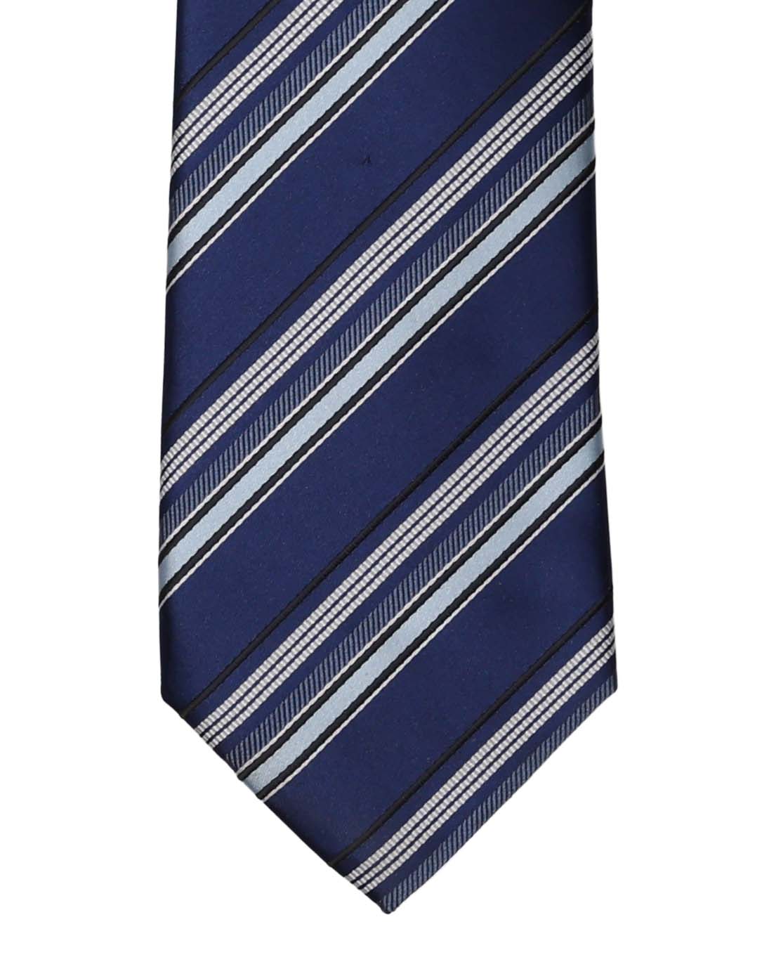 Navy & Blue Rep. Stripe Tie