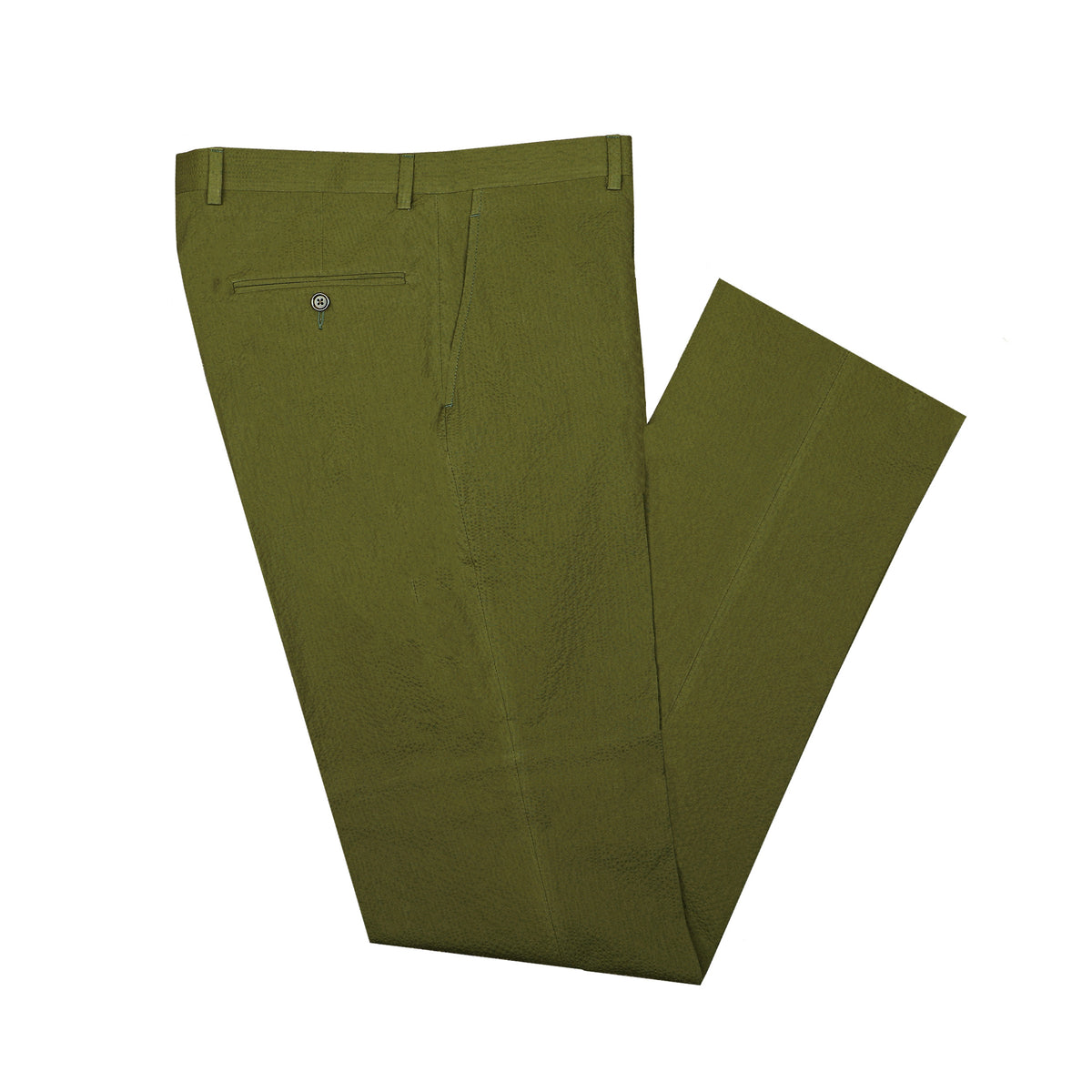 Cocktail Olive Seersucker Pant