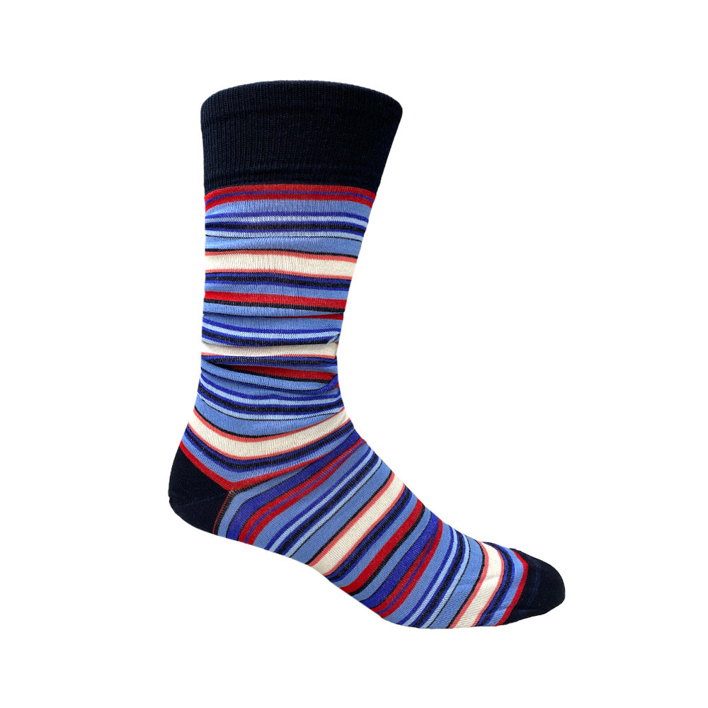 Life is too short to wear boring socks! #damnright  70% Mercerized Cotton 29% Nylon 1% Spandex Fits Size 8-12 Machine Washable Made in the USA Return Policy
