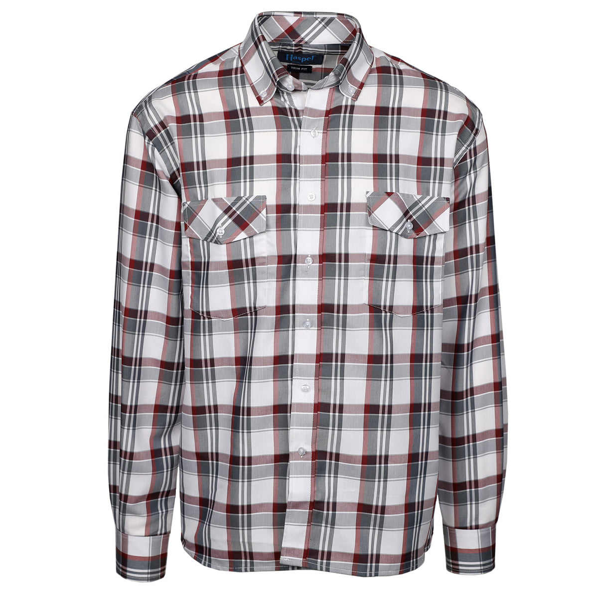 Apres Navy &amp; Red Brushed Cotton Check