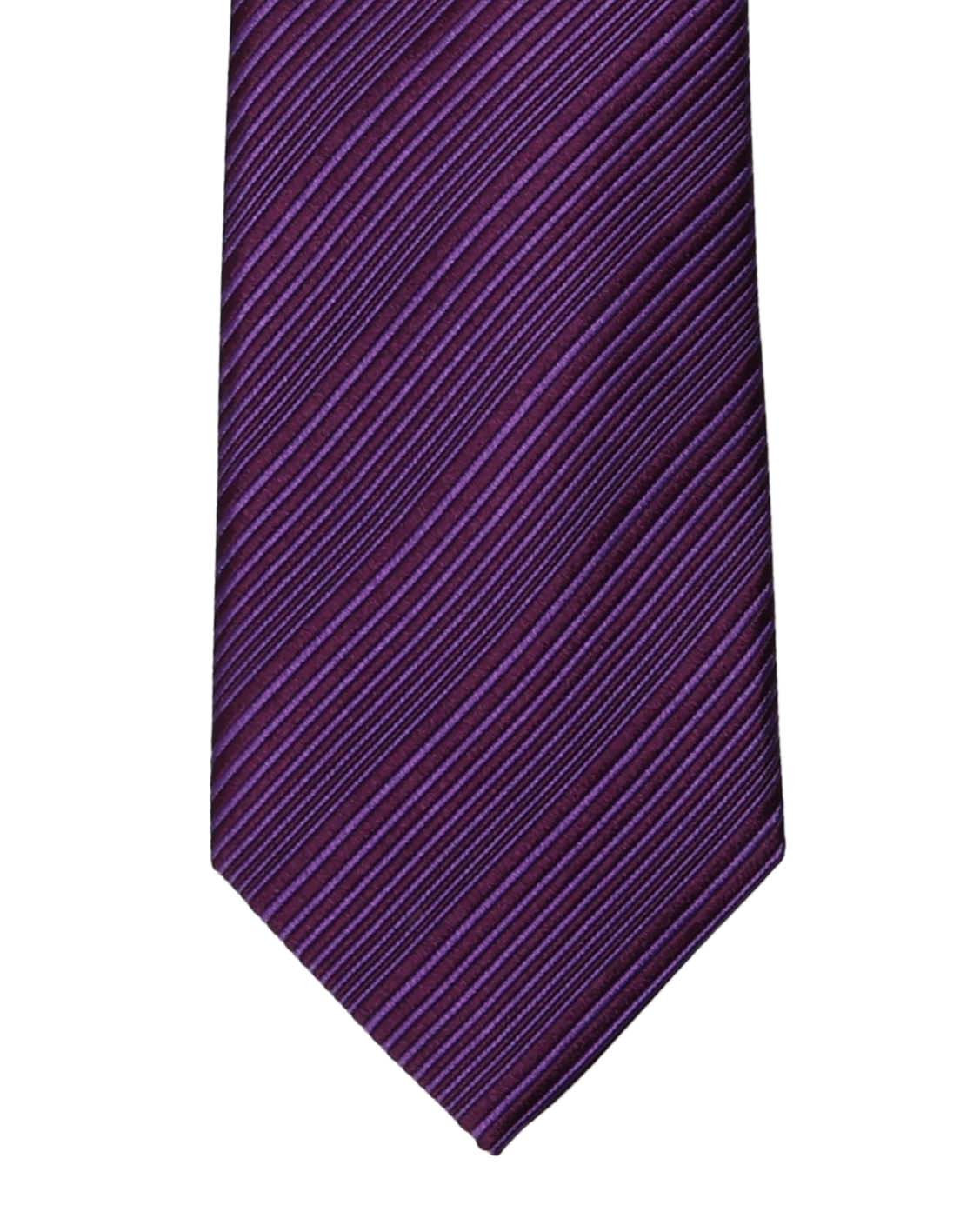 Royal Purple Diagonal Tie