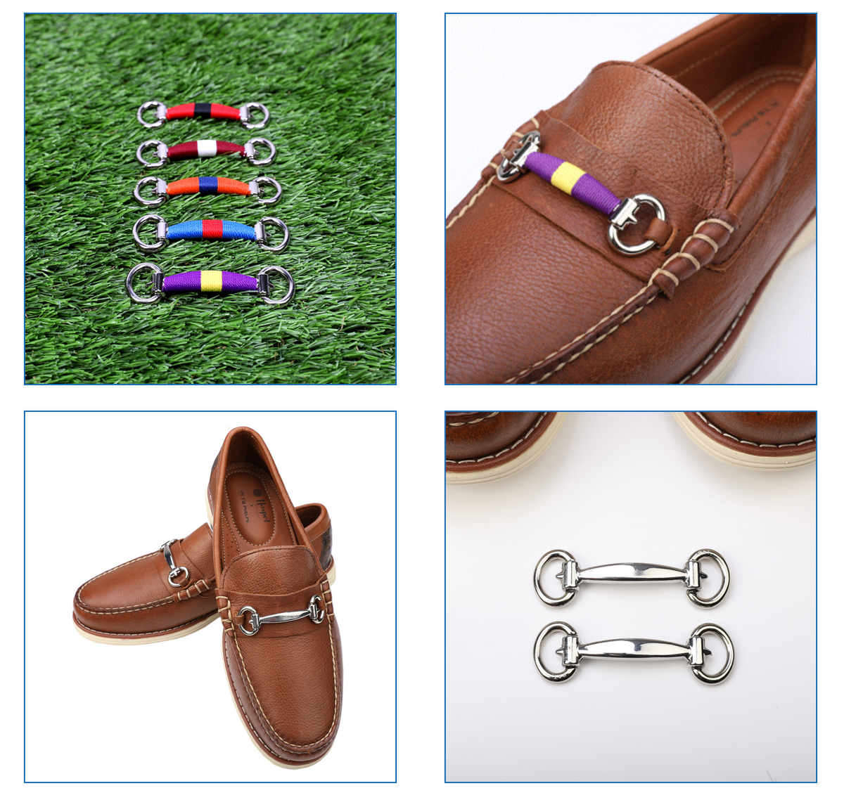 Haspel x T.B. Phelps Freeport Loafers with Interchangeable Game Day Bridge Bits™