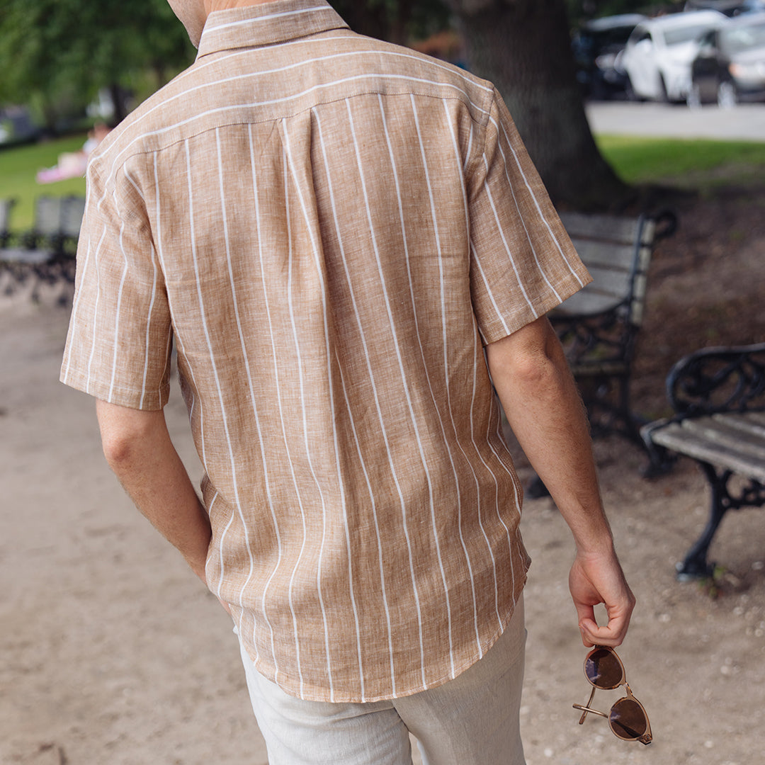 tan dress shirt mens HISDERN Shirts Beige Dress Shirts for Men Long Sleeve Matching Tie Set Classic Formal for Wedding Party : Clothing, Shoes & Jewelry Suitable Seasons Men's Clothing | Custom Long