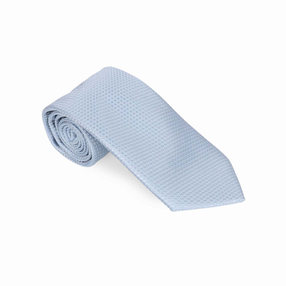 Solid Lt. Blue Grenadine Tie