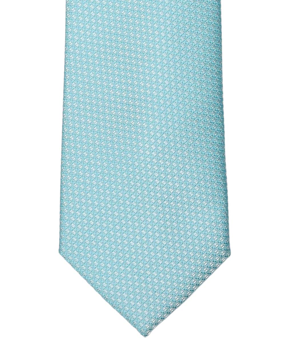 Solid Teal Grenadine Tie