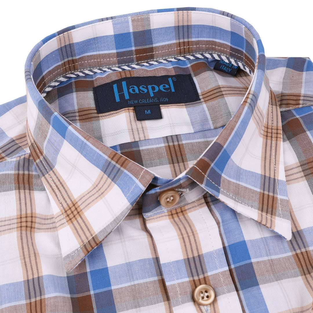 Treme Blue and Brown Plaid