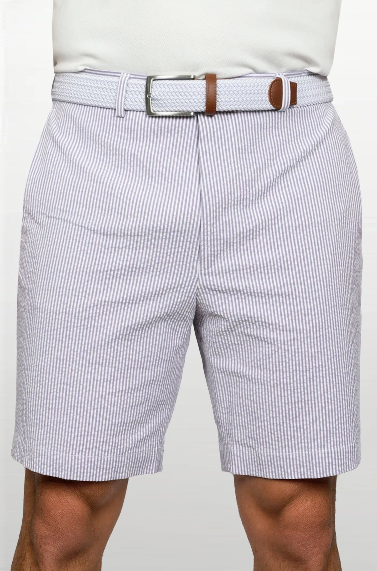 Ursuline Purple Haze Seersucker Short