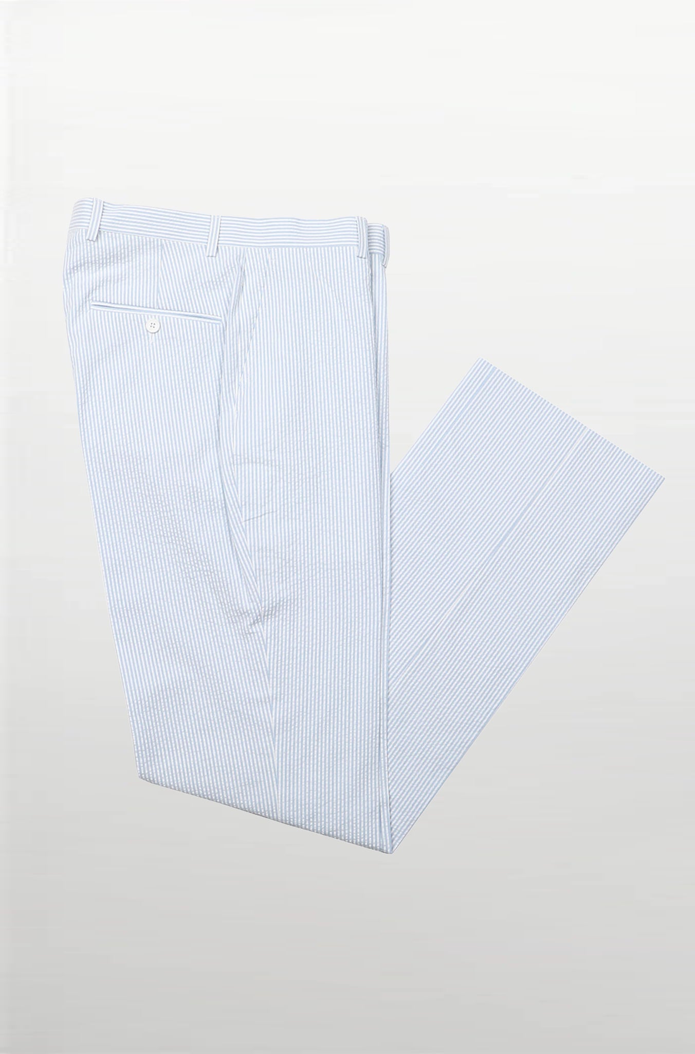 Men's Seersucker Pant | Blue Ice Seersucker Stretch Pant | Seersucker Suit Separates