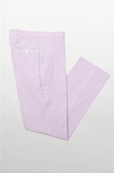 Men's Seersucker Pant | Purple Haze Seersucker Stretch Pant