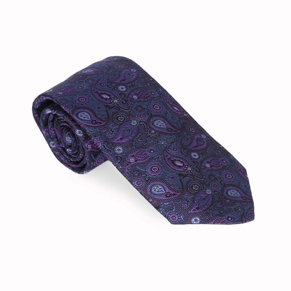 Purple Paisley Tie