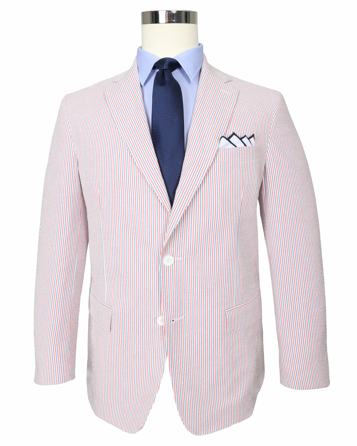 LIMITED EDITION Americana Red, White & Blue Seersucker Suit