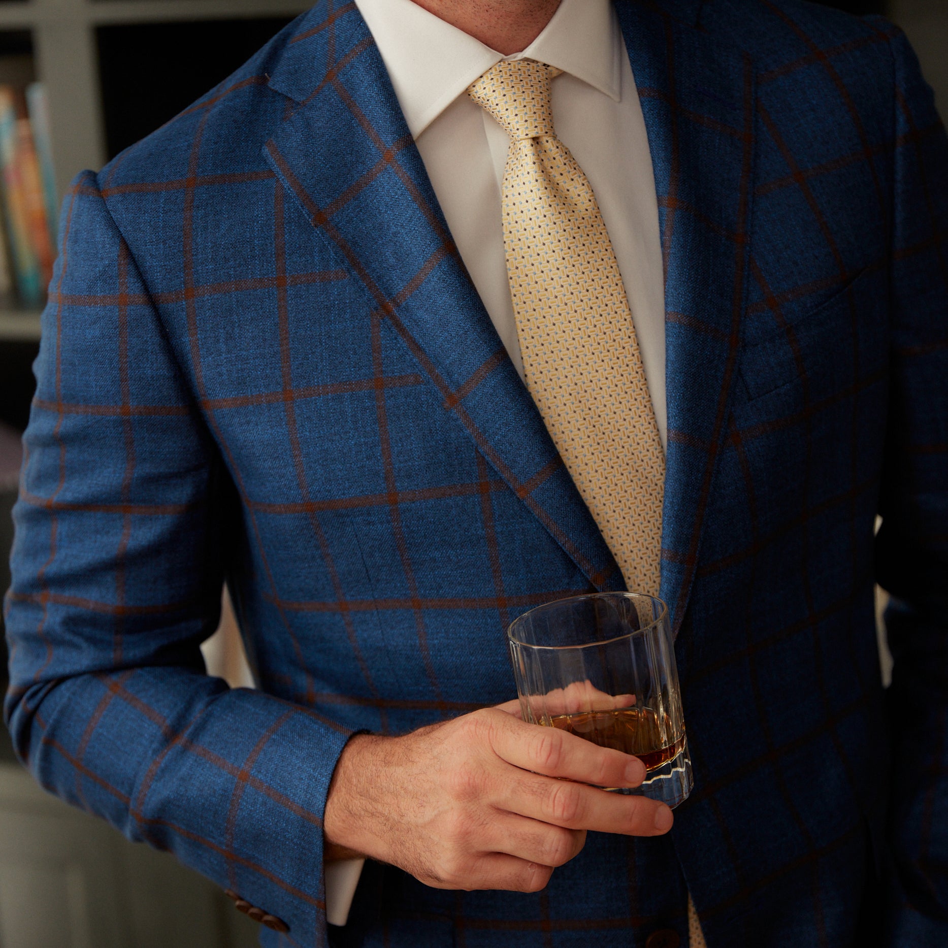 Royal blue sport jacket sales