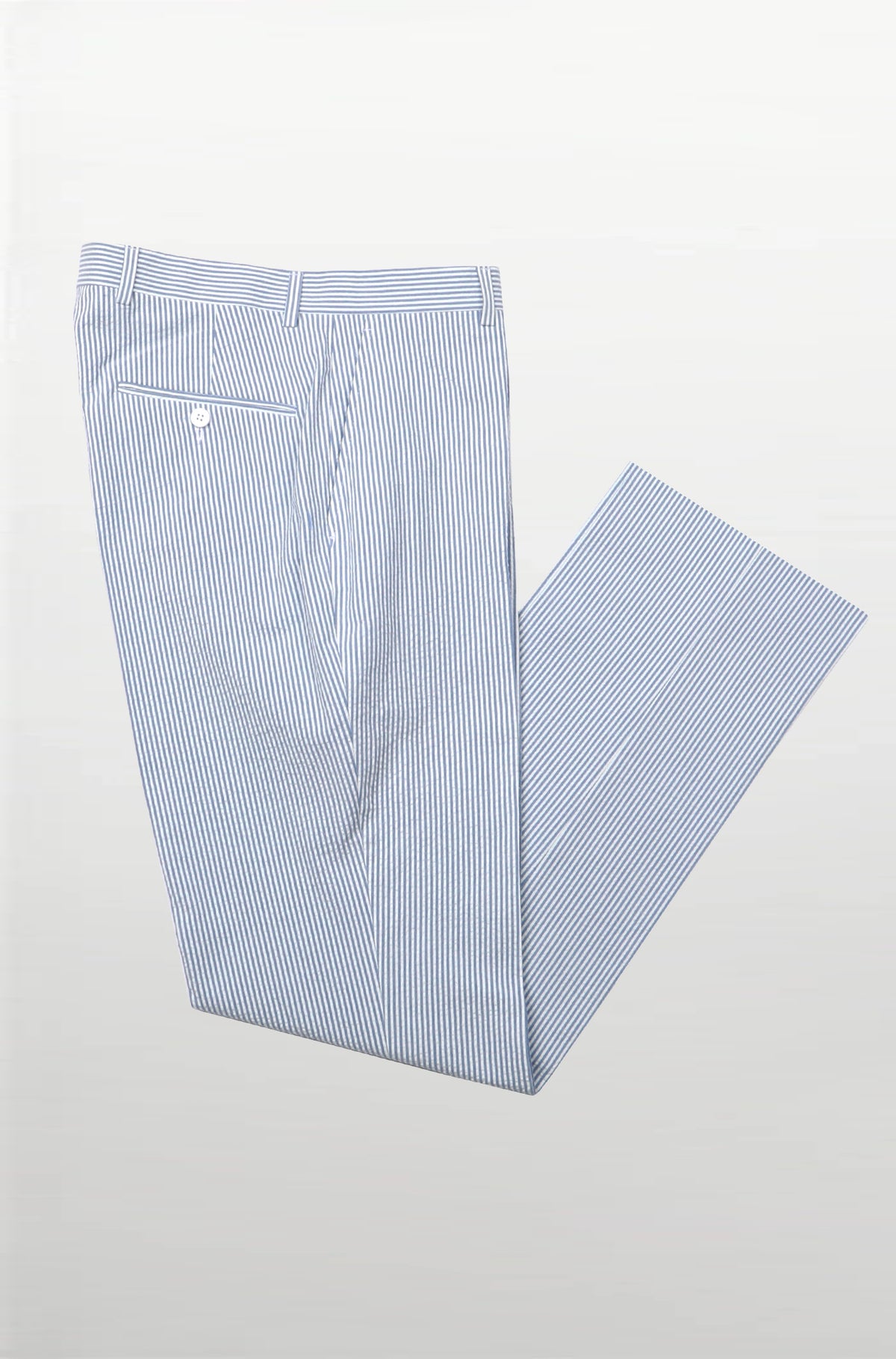 Sapphire Blue Seersucker Stretch Pant | Seersucker Suit Separates