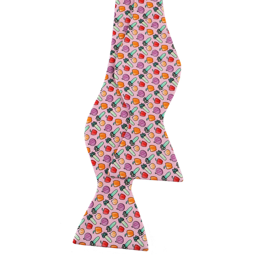 Limited Edition NOLA Couture X Haspel Pink Holy Trinity Print Bowtie - O/S