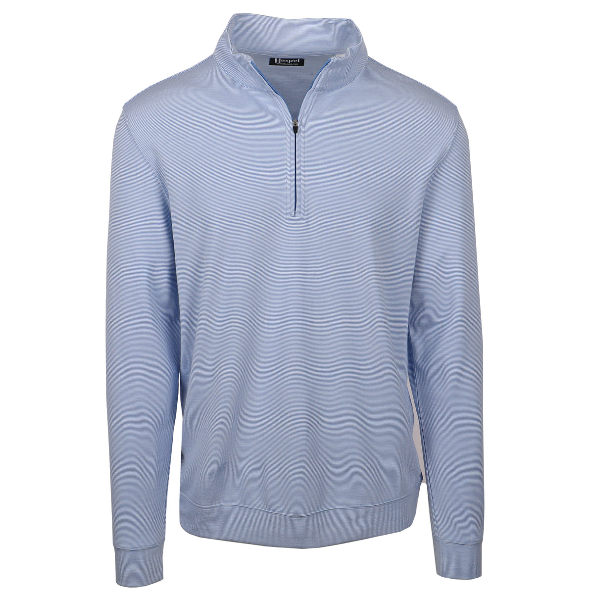 Experience the lightweight comfort of our newest quarter zips. Perfect for those cool nights and made for all your travels.  51% Acrylic / 34% Rayon / 15% Spandex  •  Quarter Zip  •  Machine Wash  •  Imported