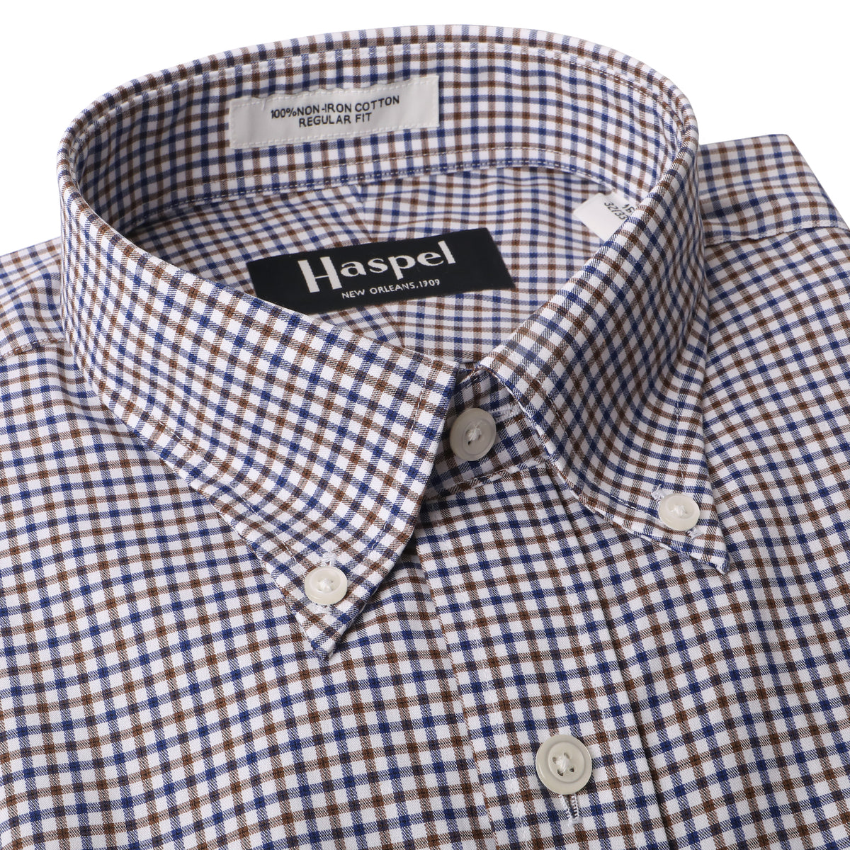 Classic men&#39;s dress shirts here that were carefully chosen to pair up with our unique, lightweight men&#39;s suits.  100% Imported Combed Cotton  •  80&#39;s 2-Ply/Non-Iron Pinpoint Fabric  •  Button Down Collar  •  Long Sleeve, Button Cuff