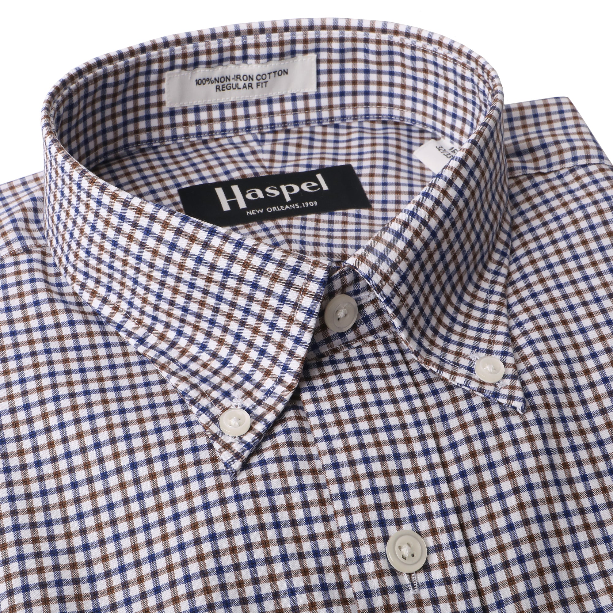 Classic men's dress shirts here that were carefully chosen to pair up with our unique, lightweight men's suits.  100% Imported Combed Cotton  •  80's 2-Ply/Non-Iron Pinpoint Fabric  •  Button Down Collar  •  Long Sleeve, Button Cuff