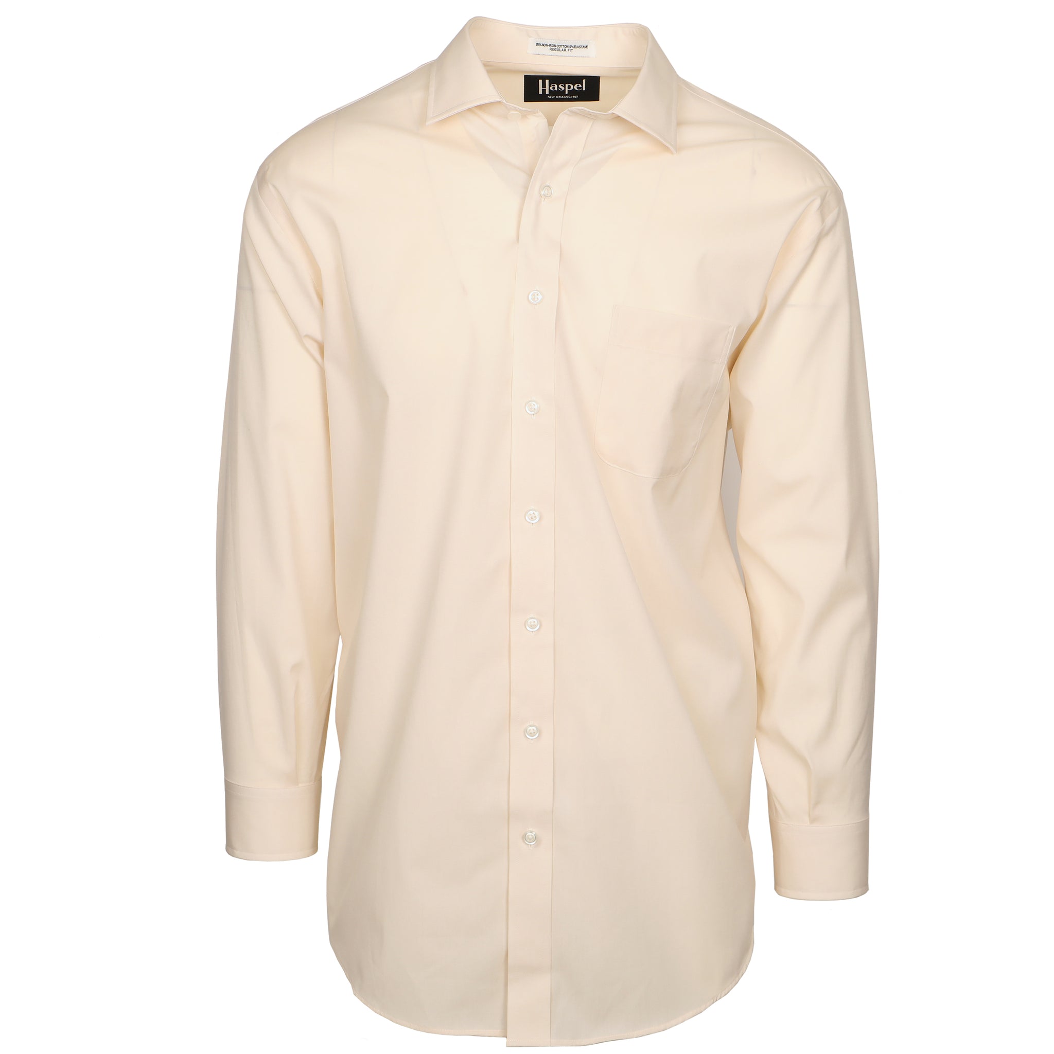 Dauphine Pinpoint Ecru Dress Shirt