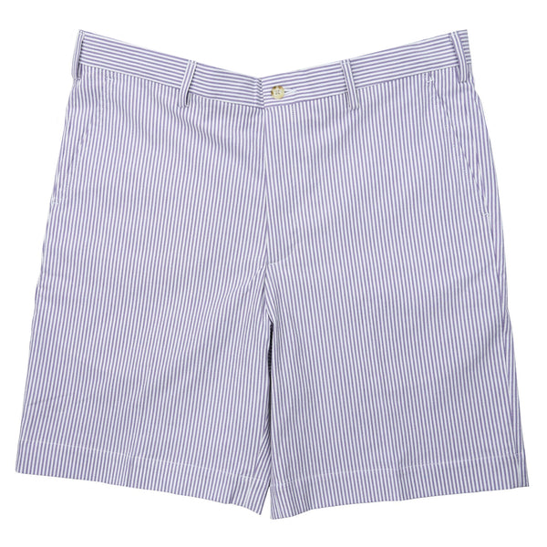 Men's Shorts | Felicity Lavender Seersucker Short | Haspel