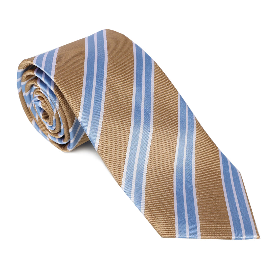 The Haspel tie is the straw that stirs the drink. Crafted with an impeccably luxurious silk blend, this diamond tie is one of a kind and will add a touch of sophistication to any outfit.  100% Silk • 3 1/4" Wide 