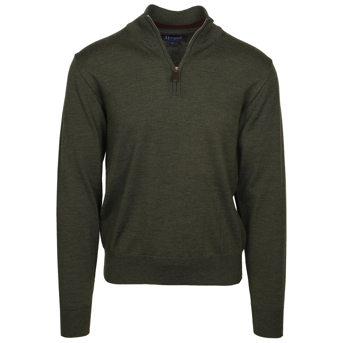 Lafayette Green Quarter Zip Sweater