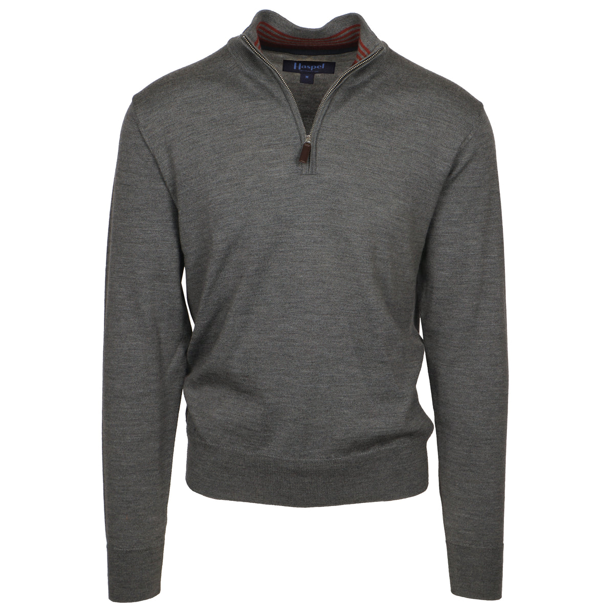 Lafayette Gray Quarter Zip Sweater