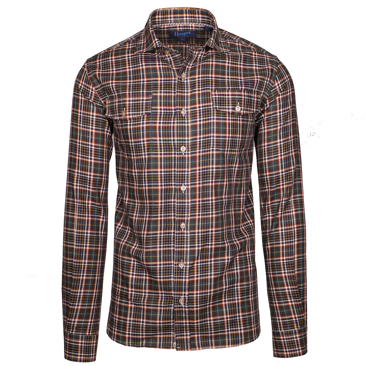 *** FINAL SALE *** Earhart Pocket Forest Green Plaid