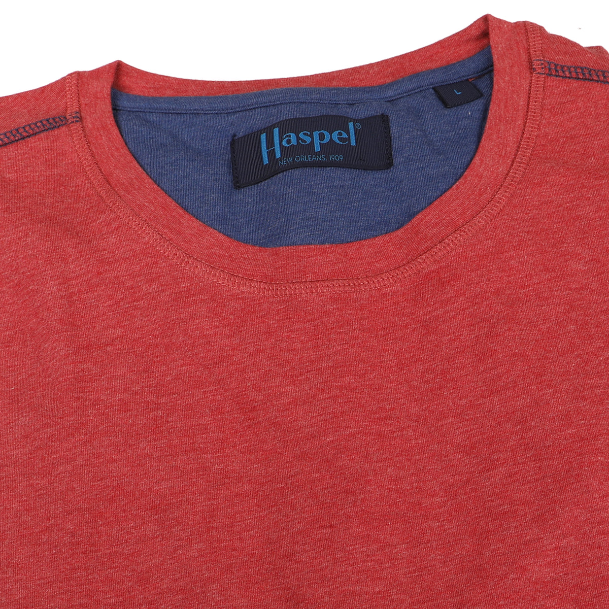 Lightweight luxe is the name of the game. Keep your cool in our relaxed casual tees. Ready to relax &amp; ready for a good time.  100% Luxe Cotton • Tailored Fit • Contrast Stitching • Machine Washable • Imported 