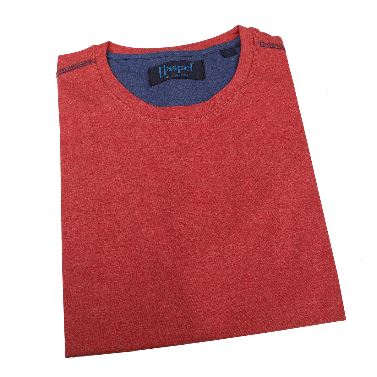 Lightweight luxe is the name of the game. Keep your cool in our relaxed casual tees. Ready to relax &amp; ready for a good time.  100% Luxe Cotton • Tailored Fit • Contrast Stitching • Machine Washable • Imported 