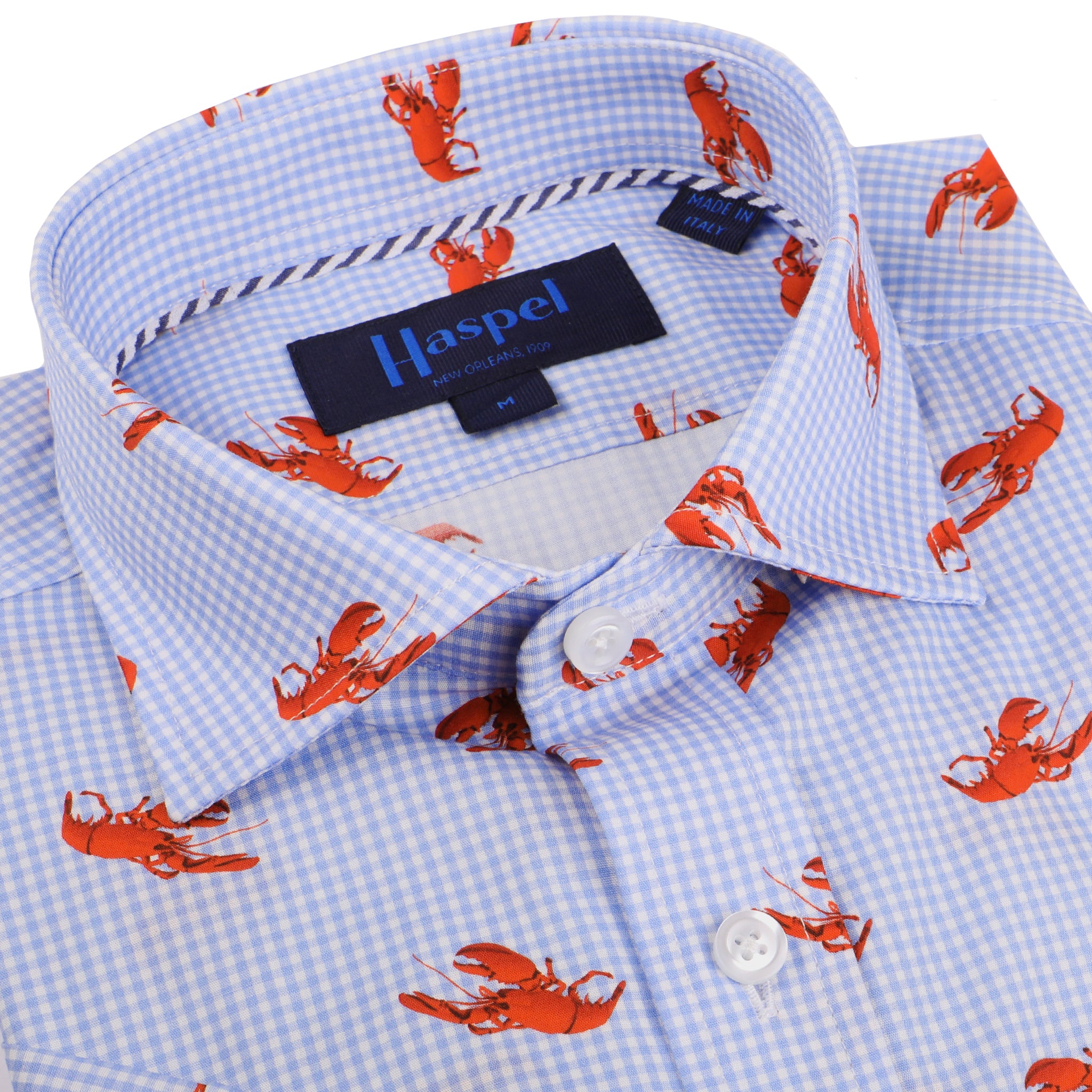 Men's Short Sleeve Shirts, Nicholson Louisiana Crawfish