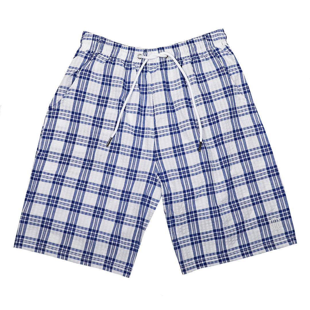 Seersucker swim shorts for your best summer yet. No uncomfortable netting here. Only the best compression lining and the best cooling cotton seersucker. Available in three classic patterns.   100% Cotton Seersucker  •  9" Inseam  •  White Compression Lining  •  Tipped Drawstring  •  2 Front Pockets  •  1 Velcro Back Flap Pocket with Drain Holes  •  1 Inside Waistband Pocket  •  Machine Wash  •  Imported Return Policy