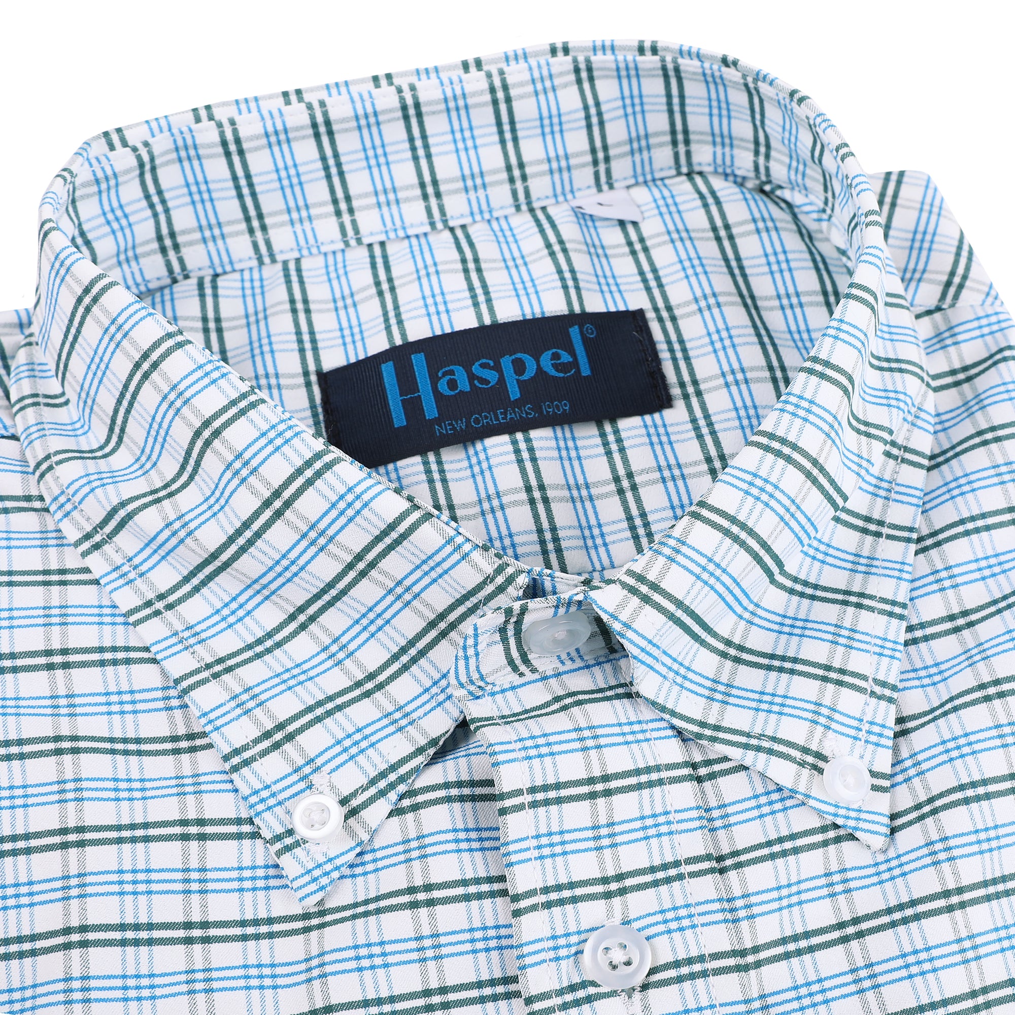 Introducing our newest Performance Sport Shirts, crafted from a revolutionary performance fabric technology designed with an absorbent under layer and a breathable outer layer. By drawing sweat away from your body as you play, Haspel Performance ensures you stay dry and cool, giving you the edge you need to play your best. Experience superior comfort and performance.  100% Polyester • Spread Collar • Long Sleeve • No Chest Pocket • Machine Washable • Imported