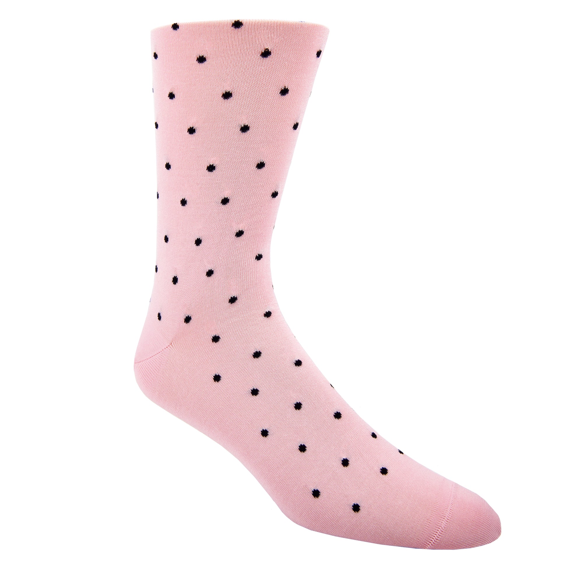 Pretty in pink and ready to buy the first round. Life is too short to wear boring socks! #damnright  70% Mercerized Cotton 29% Nylon 1% Spandex Fits Size 8-12 Machine Washable Made in the USA