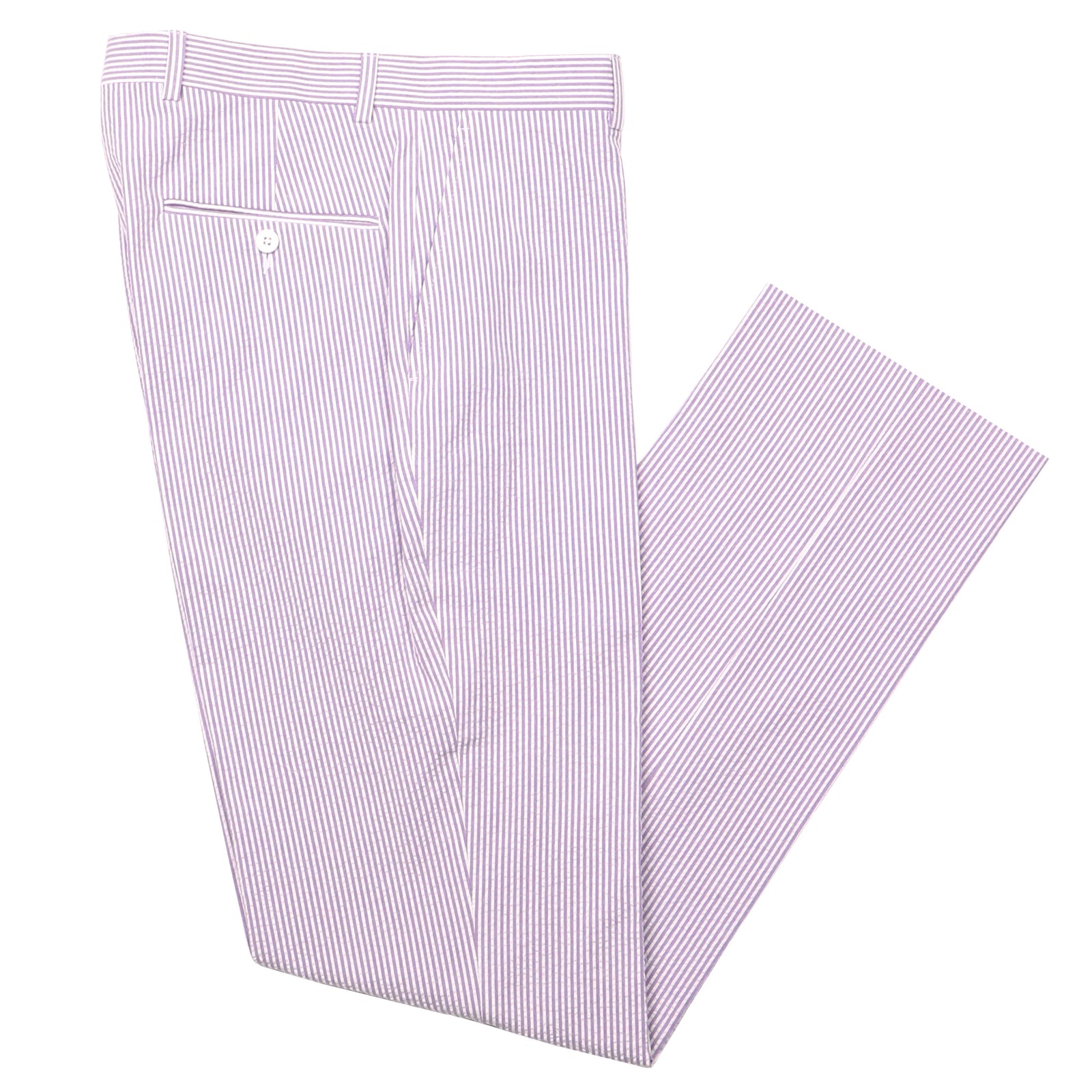 Turn heads in this exquisite&nbsp;Purple Haze Seersucker Stretch Sport Coat! Sleek and stylish, this classic is sure to cause a stir at your next event. With a unique purple hue and a comfortable stretch, this sport coat&nbsp;is perfect for adding a bold touch of sophistication to any look. Get your "haze" on and start feeling like a ten in this one-of-a-kind!