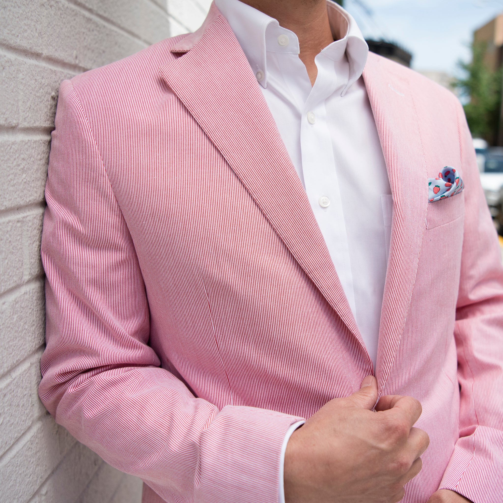Mens pink dress shirt online