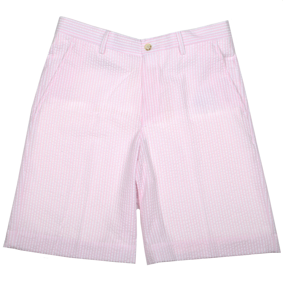 Felicity Pink &amp; White Seersucker Shorts