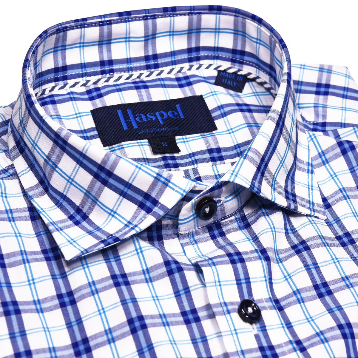 *** FINAL SALE *** Audubon Navy &amp; Light Blue Check