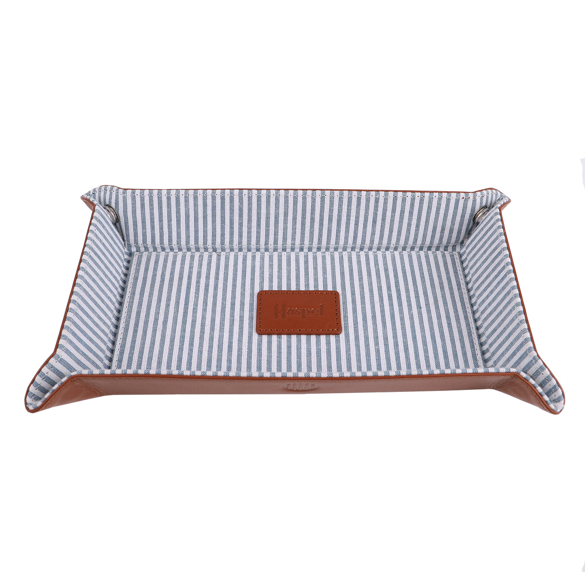 Leather British Tan Valety Tray