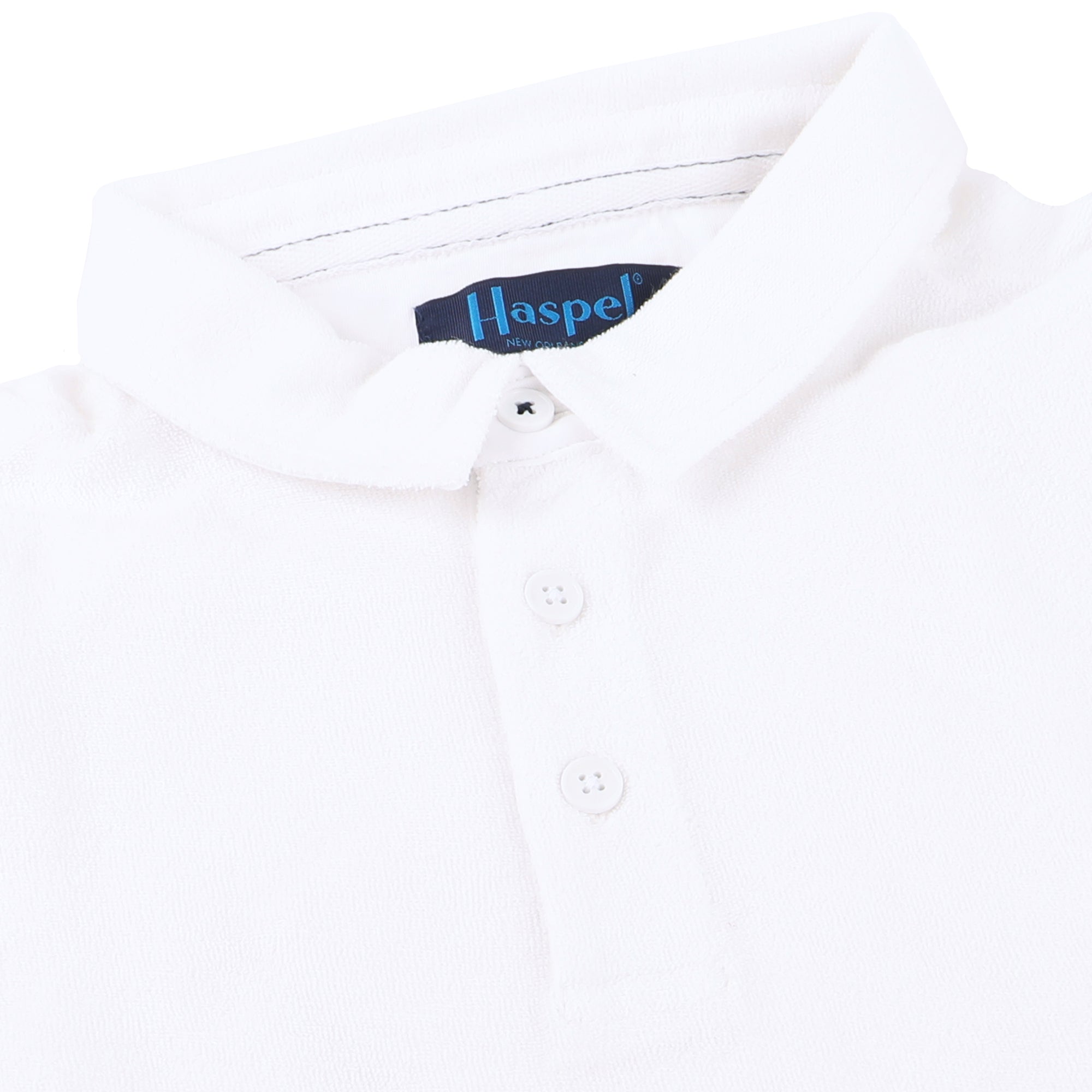 Strolling down Frenchman or relaxing by the sea, you'll be cool, dry and comfortable in these luxe fine terry polos.  Soft Absorbent, Fine Loop Terry  •  Two Button Placket  •  100% Cotton  •  Imported  •  Machine Washable