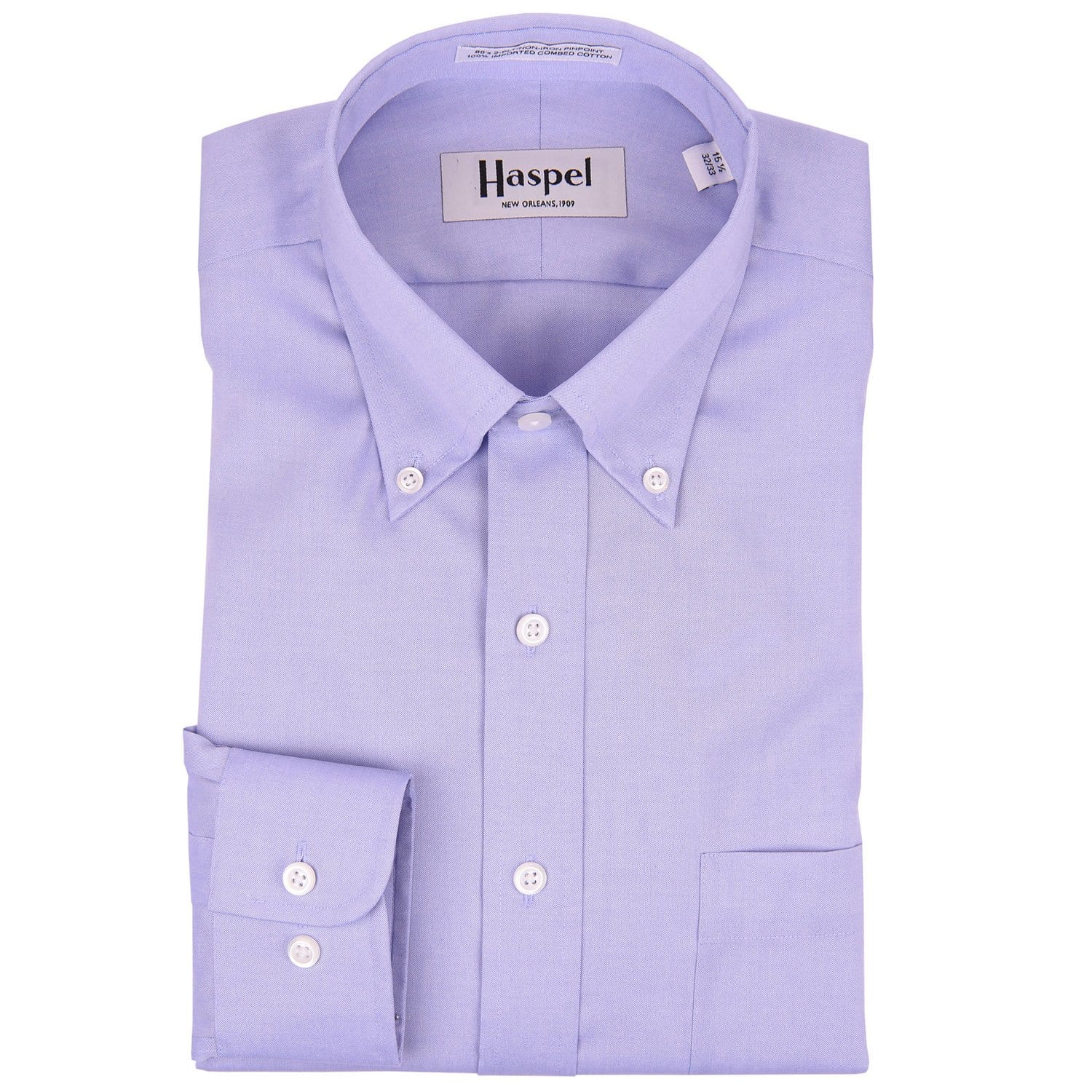 Light Blue Oxford Dress Shirt | Men's Dress Shirts | Haspel