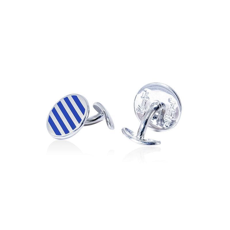Haspel Seersucker Cufflinks Accessories Haspel BR