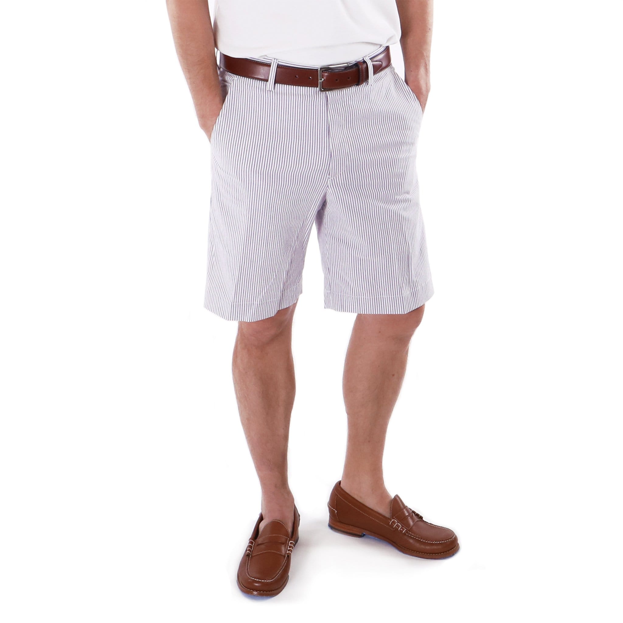 Men s Shorts Felicity Lavender Seersucker Short Haspel 34