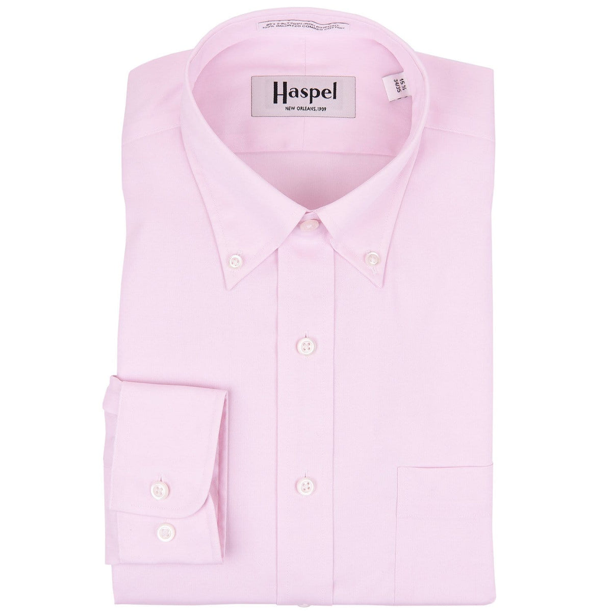 Howard Pink Button Down Oxford Dress Shirt - Haspel Clothing