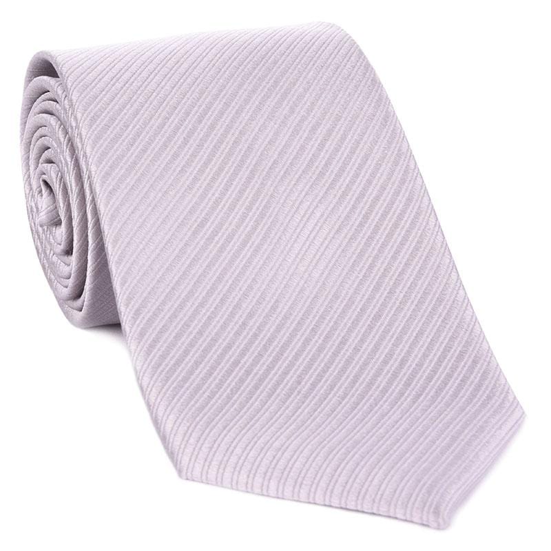 Silver Formal Tone On Tone Tie - Haspel Clothing